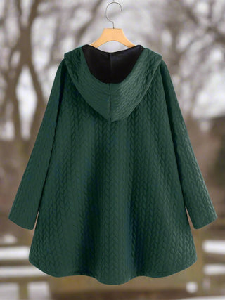 Gezellige, Elegante, Veelzijdige Gewatteerde Capuchonjas voor Dames