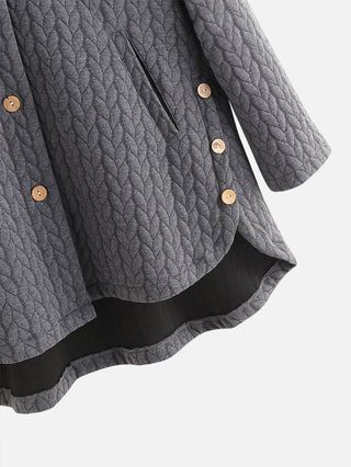 Gezellige, Elegante, Veelzijdige Gewatteerde Capuchonjas voor Dames