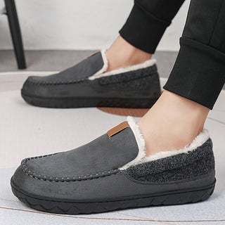 Heren Loafers Pantoffels - Warm Fijnwol - Winter - Fijn voor Thuis