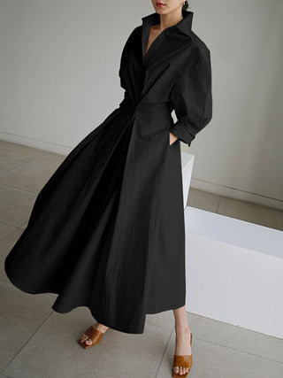 Mathilda Dames Blousejurk met Knopen