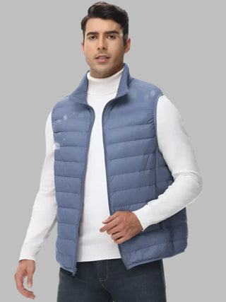 Grayson Lichtgewicht Heren Bodywarmer Lichtblauw
