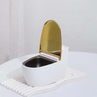 MEELANO Kreativt toiletaskebæger Guld