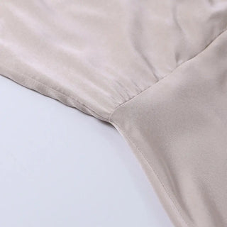 Isabelle Dames Maxi-jurk met V-hals