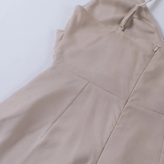 Isabelle Dames Maxi-jurk met V-hals