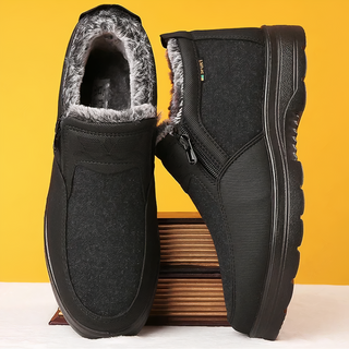 Orthopedische Heren Winterschoenen - Arctic Pro Wintermagie Editie Zwart
