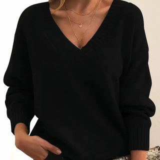 Herfst Luxe Kasjmiertrui - Isabella Zwart