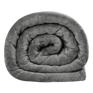 Kalmerend Gewichtsdeken voor de Slaapkamer Zachte Knuffel Grijs 150 x 200 cm (7 kg)