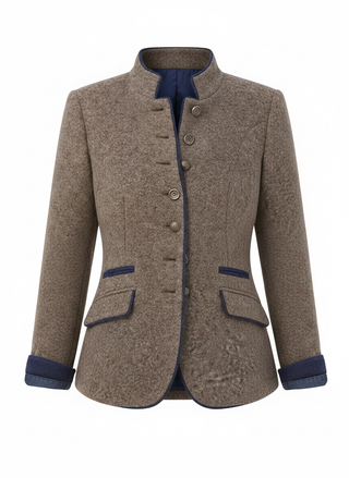 Alina | Getailleerd vest met knoopjes