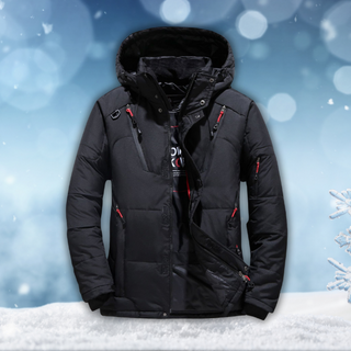 Arctic | Regenbestendige winterparka voor heren Zwart