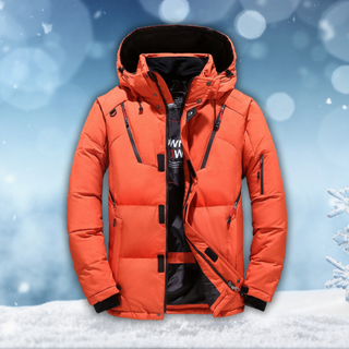 Arctic | Regenbestendige winterparka voor heren Oranje
