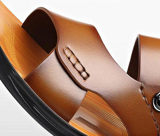 Avenwood | Leren sandalen – Chique ambachtelijk vakmanschap en een verfijnd, slankmakend silhouet
