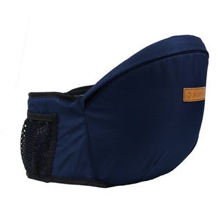 Ergonomische Baby Heupdrager - Taille Krukdrager met Opbergruimte, Comfortabele Voorwaartse Ondersteuning voor Baby's & Peuters Marineblauw