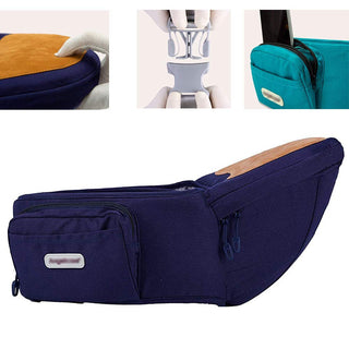 Ergonomische Baby Heupdrager - Taille Krukdrager met Opbergruimte, Comfortabele Voorwaartse Ondersteuning voor Baby's & Peuters