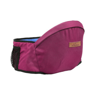Ergonomische Baby Heupdrager - Taille Krukdrager met Opbergruimte, Comfortabele Voorwaartse Ondersteuning voor Baby's & Peuters Robijnrood