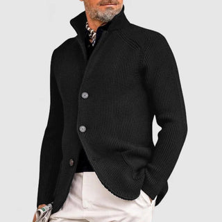 Ben | Warme Luxe Jas Zwart