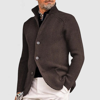 Ben | Warme Luxe Jas Bruin