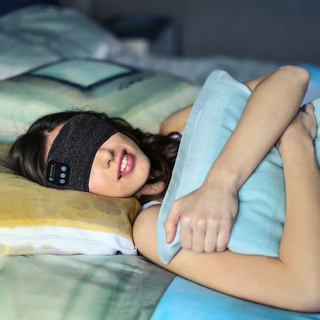 Bluetooth-slaapkoptelefoon met zachte stoffen hoofdband