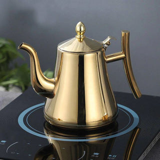 Inductie Waterkoker met Snelkookfunctie Goud
