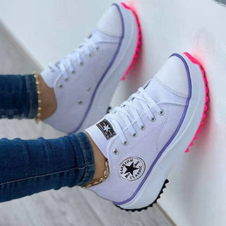 Dames Orthopedische Schoenen met Veters Wit