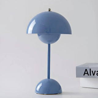 Buijou - Scandinavische design tafellamp voor sfeerverlichting ijsblauw