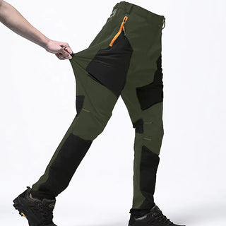 Waterdichte en Winddichte Outdoor Broek voor Heren met Verstelbare Pasvorm | Ideaal voor de Herfst Legergroen