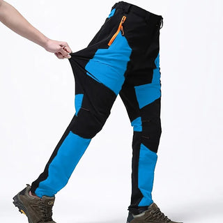 Waterdichte en Winddichte Outdoor Broek voor Heren met Verstelbare Pasvorm | Ideaal voor de Herfst Lichtblauw