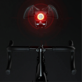 MEELANO Automatisk Start/Stop Bremse Cykel Baglygte - Baglygte