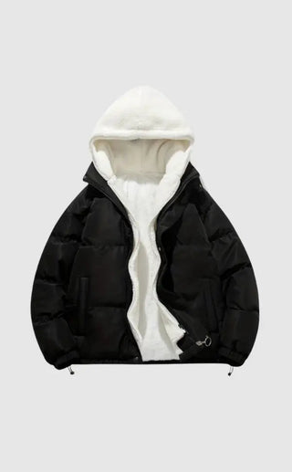 Chloé | Warme winterjas met ritssluiting voor dames Zwart