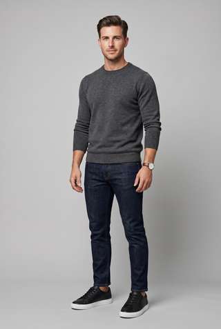 Joris | Heren Klassieke Sneakers, Low-Top Veterschoenen