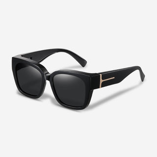 ClipShades | Stijlvolle zonnebrillen voor brildragers – De perfecte zonbescherming voor uw bril Goud Glamour