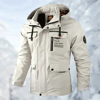 Cole Jacket - Wind- en waterdichte outdoorjas wit