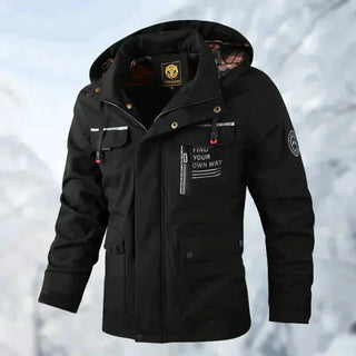 Cole Jacket - Wind- en waterdichte outdoorjas zwart