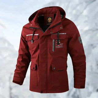 Cole Jacket - Wind- en waterdichte outdoorjas rood