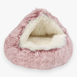 CozyNest | Pluche Grotmand voor Huisdieren Roze