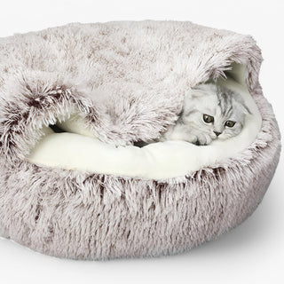 CozyNest | Pluche Grotmand voor Huisdieren