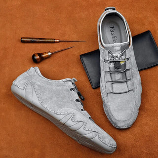 Thomas | Heren Loafers met Comfortabele Pasvorm Lichtgrijs