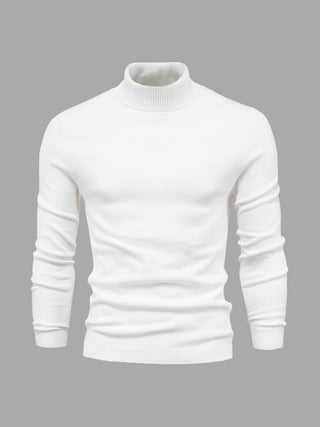 David | Heren Coltrui, Slim Fit Zachte Gebreide Pullover