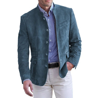 Dennis | Getailleerde Blazer Blauw