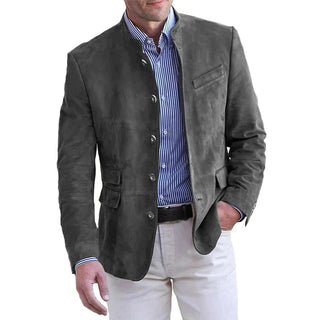 Dennis | Getailleerde Blazer Grijs