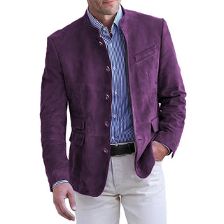 Dennis | Getailleerde Blazer Paars