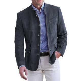 Dennis | Getailleerde Blazer Marineblauw