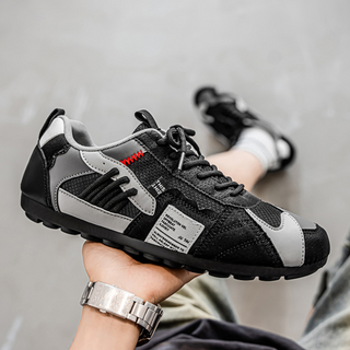 Heren Sneakers met Veters en Mesh