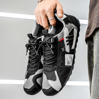 Heren Sneakers met Veters en Mesh