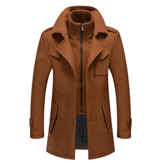 Diego - Tweedelig winterjack bruin
