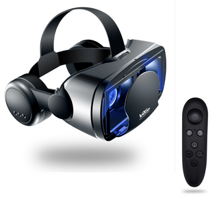 Reality PRO+ | Smart VR Bril met Geïntegreerde Headset voor iPhone & Android Inclusief Bluetooth Controller