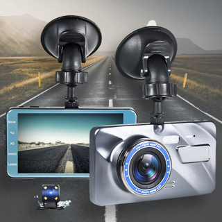 Draadloze dashcams voor auto's met nachtzicht voor en achter Default