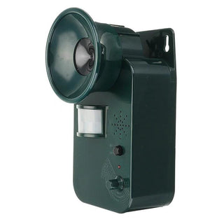 Draadloze ultrasone ongedierteverjager voor buiten, geschikt voor diverse dieren, 9V DC