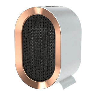 Draagbare keramische kachel voor snelle verwarming en energiebesparend comfort. Wit