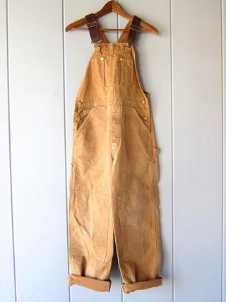 Eend Bib Overalls Canvas Werkoutfit Dungarees Kameel