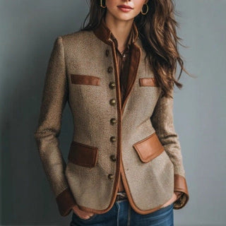 Emilia | Heritage Tweed Jas Bruin